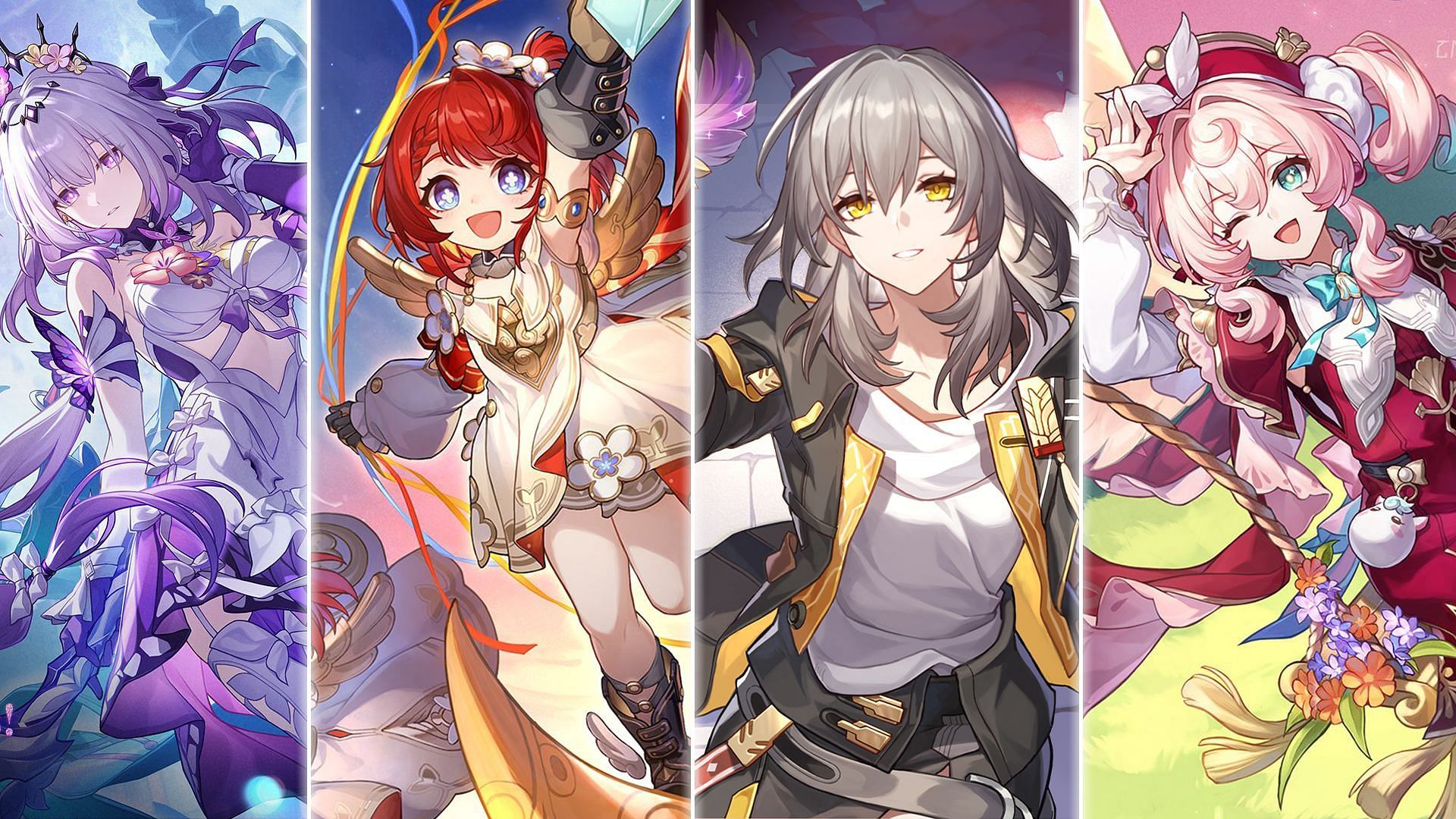 Castorice, Tribbie, Remembrance Trailblazer, Hyacine (Image via HoYoverse)